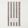 Drap de plage 65 x 120 cm sable | PLACE RESERVEE