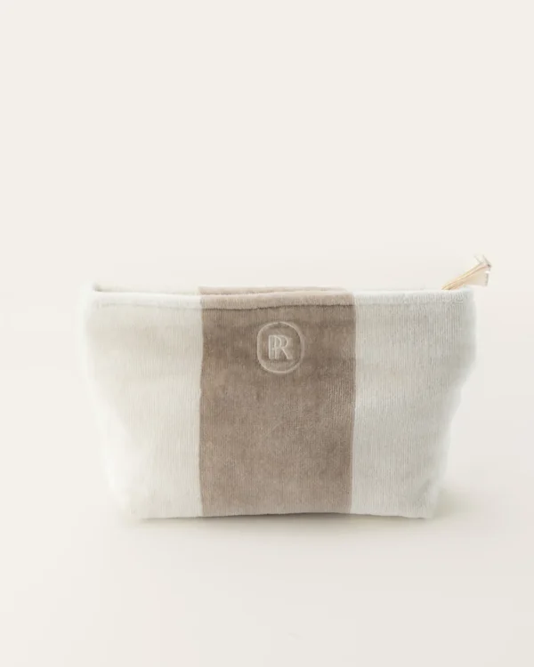 Trousse de toilette sable | PLACE RESERVEE