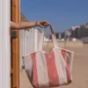 sac de plage limonade rose | PLACE RESERVEE