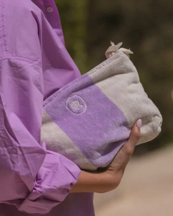 trousse de toilette lavande | PLACE RESERVEE