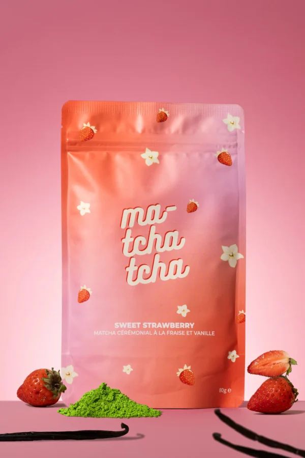 Matcha Vanille - Fraise 30 gr | Matchacha