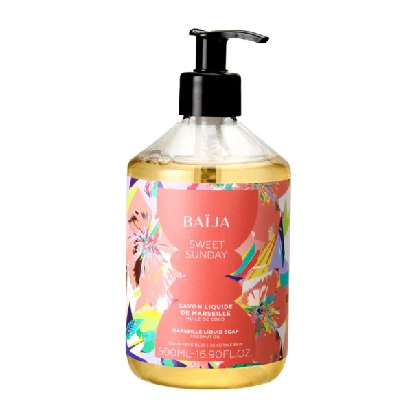 Savon liquide de marseille 500 ml  sweet sunday | Baija