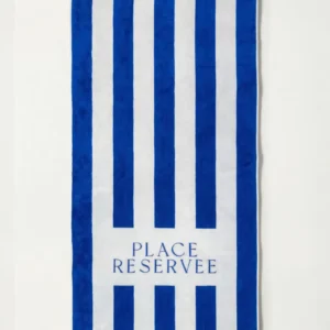 Drap De Plage Bleu Mykonos 100 x 200 cm | Place Reserve