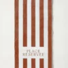 Draps De Plage Bronze 100x200 cm | Place Reservee