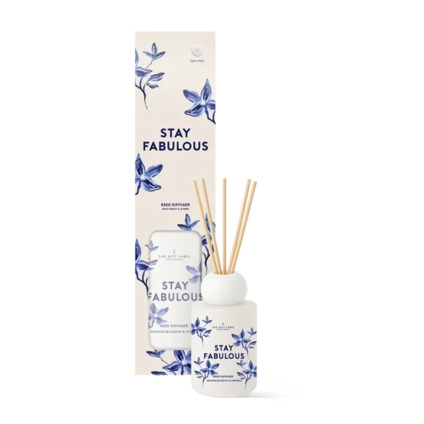 Reed Diffuser 100 ml Stay Fabulous | GIFT LABEL