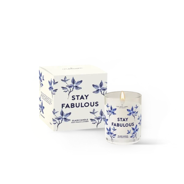 Scented Candel 200 Gr Stay Fabulous | THE GIFT LABEL