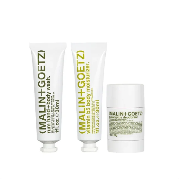 body heroes . trio travel set | MALIN + GOETZ