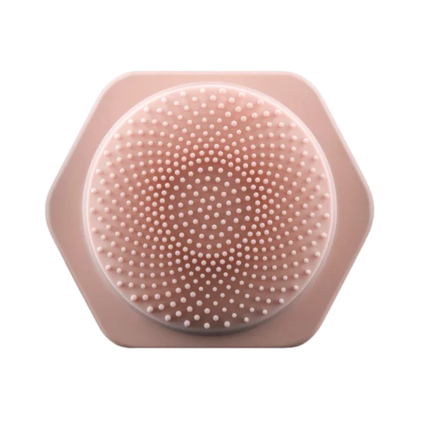 Brosse Nettoyante Drainante Visage Couleur Rose | LAUVEE