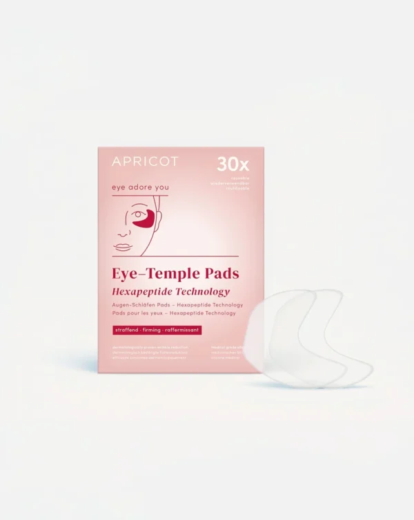 hexapeptid-augen-schlaefen-pads-wiederverwendbar-produktbild-apricot eye and temple pads hexapeptide | APRICOT