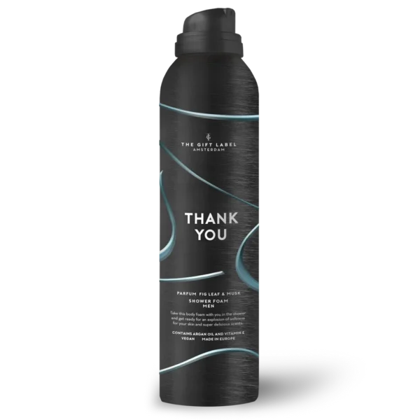 mousse de douche 200ml "thank you" | THE GIFT LABEL