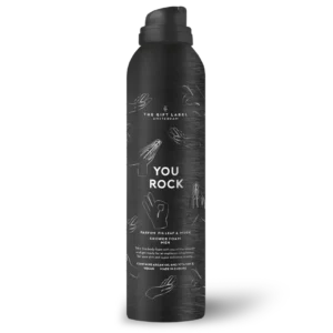 3026047-ShowerFoamMen-YouRock mousse de douche 200ml "you rock" | THE GIFT LABEL