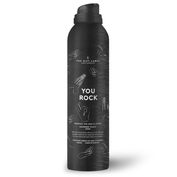 mousse de douche 200ml "you rock" | THE GIFT LABEL