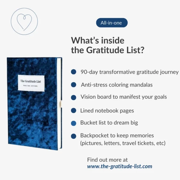 the gratitude list | SAPHIRE