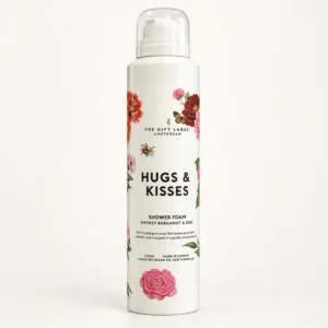 Hugs_kisses_Foam_Test_formaat_1 mousse de douche 200ml "hugs and kisses" | THE GIFT LABEL