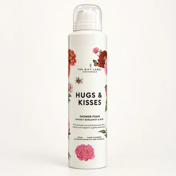 mousse de douche 200ml "hugs and kisses" | THE GIFT LABEL